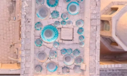 پاسخ معماری کهن به عطش پرندگان بر فراز آسمان