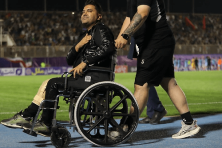 ویلچری که سکوی برتر مربیگری شد
